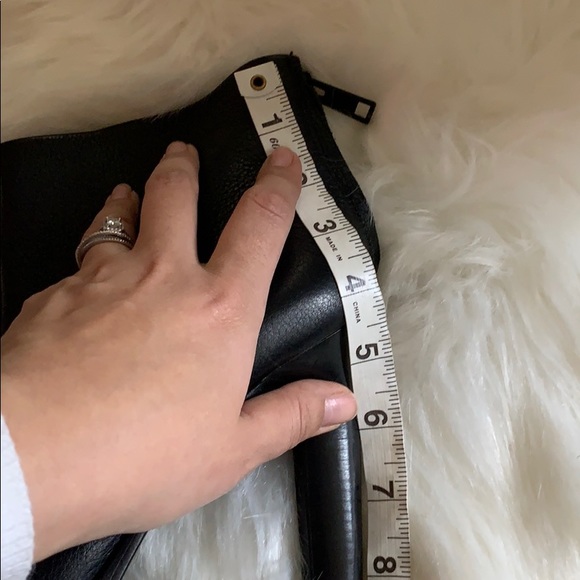 Black Leather Joie Booties - Picture 7 of 8